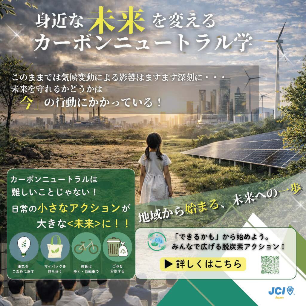 身近な未来を変えるカーボンニュートラル学